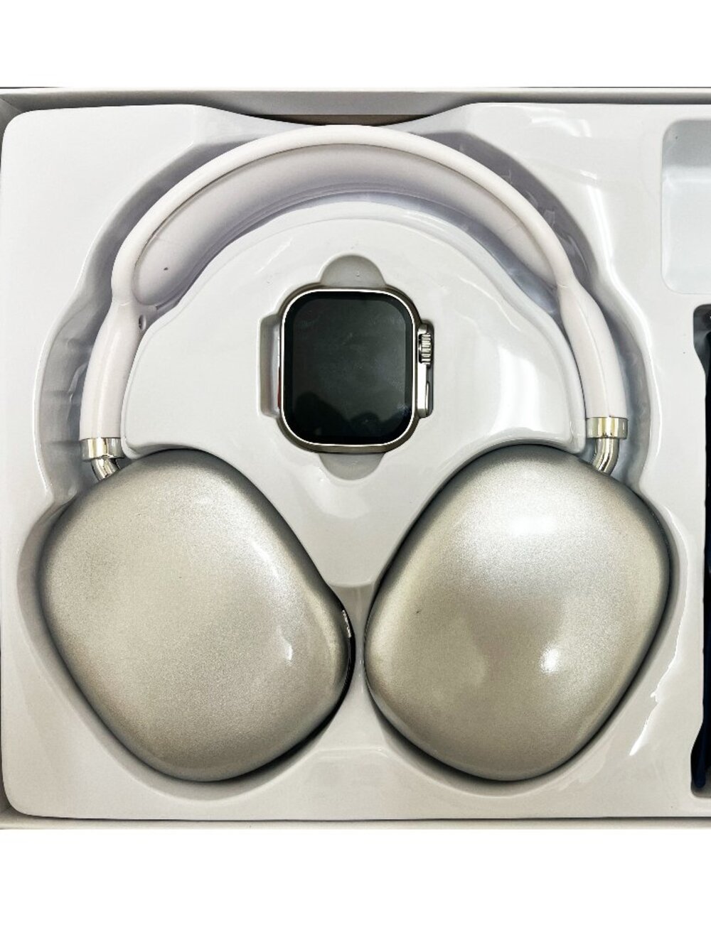 P9 Ultra 2 Smart Watch W/7 Bands With Headphone(Silver)( Not Apple)